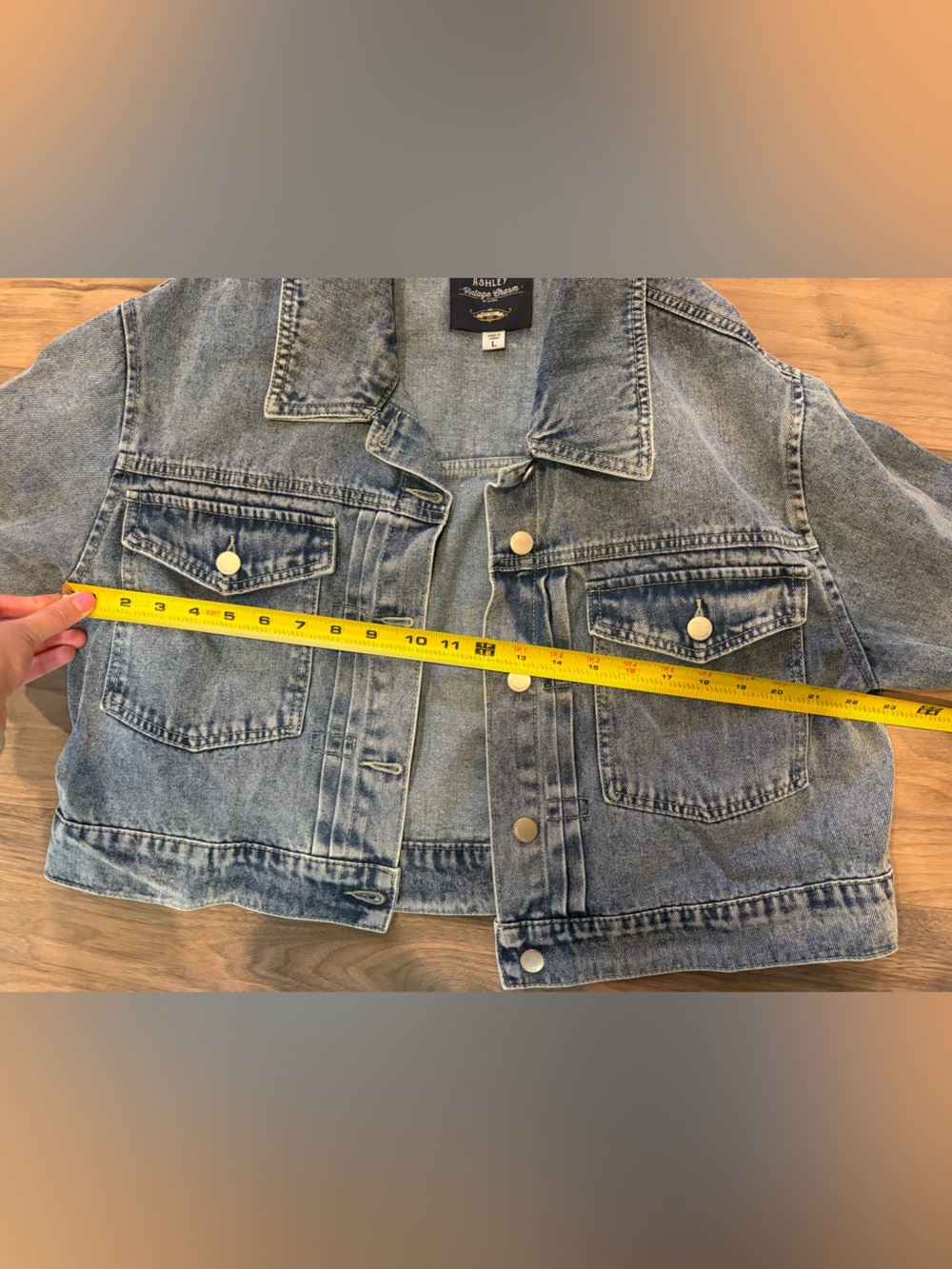 Ladies Denim Jacket - Picture 5 of 6